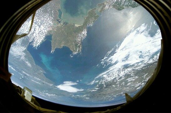 Крым вид из космоса